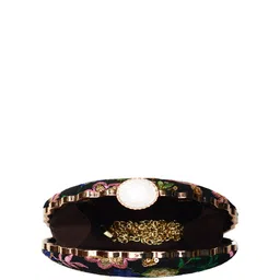 ARTKLIM Sequins Embroidered Box Clutch image 5