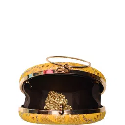 ARTKLIM Embroidered Box Clutch image 5