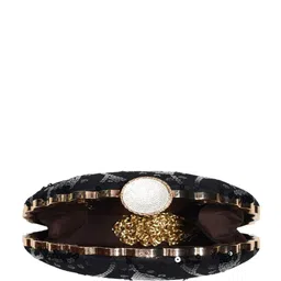 ARTKLIM Embellished Sequinned Box Clutch With Shoulder Strap image 5