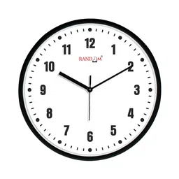 random Plastic 12 Inch Wall Clock image 4