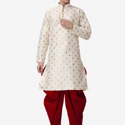 ROYAL KURTA Men Kurta With Dhoti Pants-picture-10