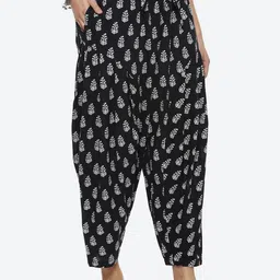 Biba Women Printed Loose Fit Cotton Salwar image 2