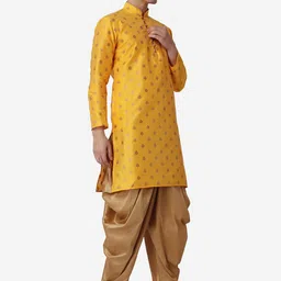 ROYAL KURTA Men Printed Kurta with Salwar image 5