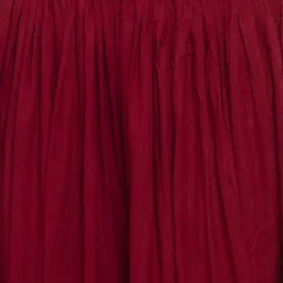 Clora Creation Women Maroon Solid Dhoti Salwar image 2