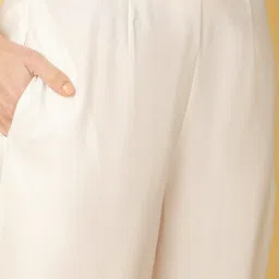 antaran Ethnic Motifs Printed V-Neck Pure Cotton Kurta with Salwar image 4