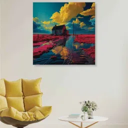 random Multicolor Landscape Abstract Wall Painting-picture-25