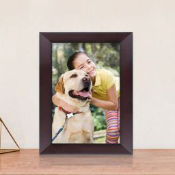 Rosewood Synthetic wood 8x12 inch Table Photo Frame by Random-picture-13