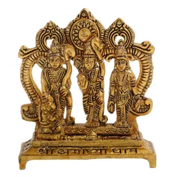 purestory Lord Ram Darbar With Sita Laxman And Hanuman Ji Metal Idol image 3