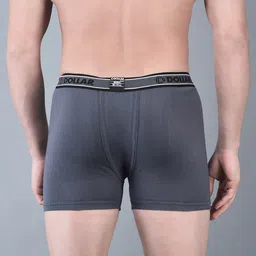 Dollar Bigboss Men Solid Pack of 7 Combed Cotton Classy Trunk image 4