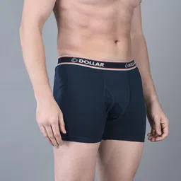 Dollar Bigboss Men Solid Pack of 7 Combed Cotton Classy Trunk image 5