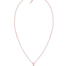 GIVA 925 Sterling Silver Rose Gold-Plated CZ Stone Dazzling Butterfly Necklace & Earrings image 5