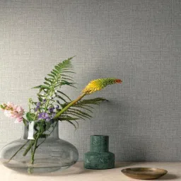 Time Black PVC High Wash Resistant Wallpaper Roll-image-9