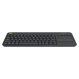 logitech K400 Plus 2.4GHz Wireless Keyboard with Built-in Touchpad (Up to 5 Million Keystrokes, Black) image 4
