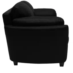 casacraft from pepperfry Montero 2 Seater Sofa In Black Colour image 5
