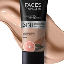 FACES CANADA 3-in-1 All Day Hydra Matte SPF30 Foundation 25ml - Warm Natural 021-picture-22
