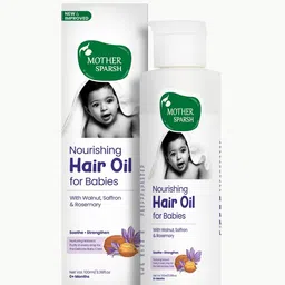 Mother Sparsh Ayurvedic 21 Herbs & Oils Baby Hair Oil - 100 ml-picture-36