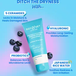DOT & KEY 2-Pc Barrier Repair Hydrating Face Cream with Ceramides & Hyaluronic - 100g each image 5