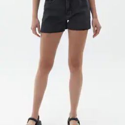 sam Lightly Washed Denim Shorts-picture-2