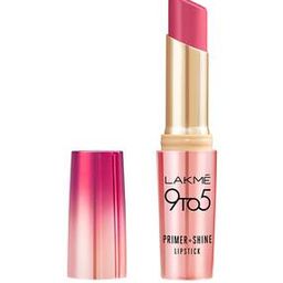 lakme 9 To 5 Primer + Shine Lipstick - Pink Dream-picture-1
