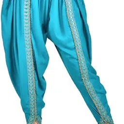 srisaras Solid Rayon Women Harem Pants-picture-28