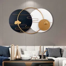 creator handicrafts Round Metal Wall Art For Living Room-picture-14