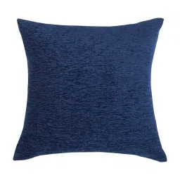 Blue Floral Polyester 16 x 16 Inches Cushion Covers (Set of 5) by Cazimo image 5