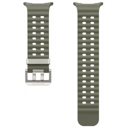 SAMSUNG ET-SNL70MKEGIN HNBR, Titanium Marine Band for Galaxy Watch Ultra (Lugless Design, Green) image 2