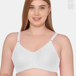 Souminie Pack Of 3 Full Coverage Non Padded Everyday Bra With All Day Comfort-picture-10
