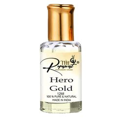 THE RUPAWAT Perfumery House Hero Gold Natural Alcohol-Free Attar - 12 ml-picture-18