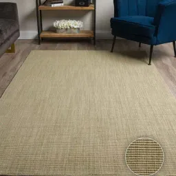 Aloe Wool & Jute Abstract 5' x 3' Hand Woven Carpet By Kaleen India-picture-15