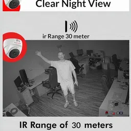 CP PLUS 1080P FULL HD CAMERA WITH AUDIO RECORDING MODE . Security Camera image 2