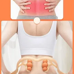 wolpin 6 Ball Roller Neck Massagers Physio Body Massagers image 3