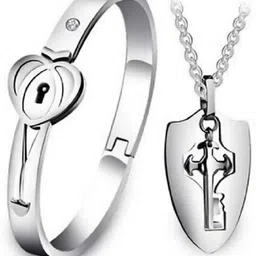 Stainless Steel Sterling Silver Bracelet-image-72