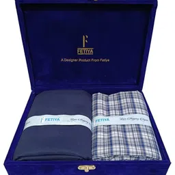 fetiya Shirt & Trouser Fabric in velveta Box Packing (Shirt-2.35 m, Pant-1.25 m) image 3