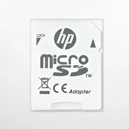 HP MicroSD XC SD Adapter For camera and laptops compatible with all mobile sd cards Card Reader image 2