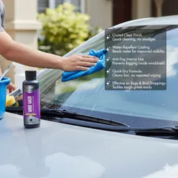 nippon paint n-Shield Car Windshield Wash Concentrate, Removes Stains, Bird Droppings Liquid Vehicle Glass Cleaner image 2