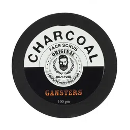Gans Charcoal Face Scrub 100gm image 2