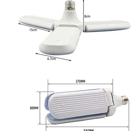 enmora 50 W Eye Safety Compliance T-Bulb B37 LED Bulb image 1