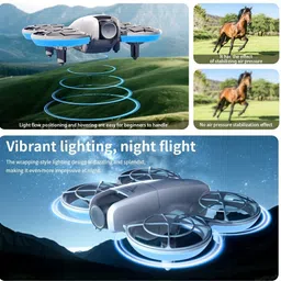 gamesoul E69 RC Drone Optical Flow Aerial Photography FPV Aircraft with Screen Controller Drone image 4