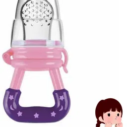 aapni dukan SST Sales Baby Food And Fruit Nibbler & Pacifier Teether BPA Free Nibbler BH99 Feeder-picture-31