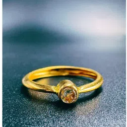 NJ Arts Classic Solitaire Gold Ring 18kt Yellow Gold ring-picture-34