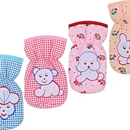 acpl anmol Soft Baby Bottle Cover Feeding Bottle Cover (pack Of 4)-picture-18