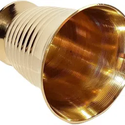 banarasbox (Pack of 2) Handmade Brass Small Size Water Drinking Glass/Glassiya Drinking Water,Tea Glass Set Water/Juice Glass image 3