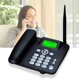 drumstone GSM Wireless Desk Phone with SIM Support Cordless Landline Phone with Answering Machine-picture-45