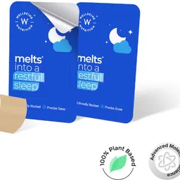 wellbeing nutrition Melts Restful Sleep Plant-Based Melatonin 10mg for Natural Sleep Cycle image 3