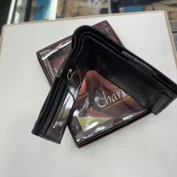 himanshu hosiery Men Casual Black Genuine Leather Wallet image 5