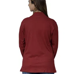 retail ayush Women Jacket Style Full Sleeve Black Shrug image 2