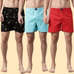 metronaut Pack of 3 Printed Men Boxer-picture-32