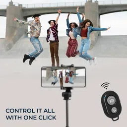 Bestor Wireless Bluetooth Selfie Remote Shutter Button for Android & iOS Camera Camera Remote Control image 2