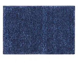 Home Centre Pristine Hipo Navy Melange Contour Bath Mat image 4
